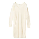 カシミアタッチニットワンピース