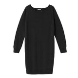 カシミアタッチニットワンピース