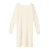 カシミアタッチニットワンピース