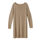 カシミアタッチニットワンピース