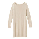 カシミアタッチニットワンピース
