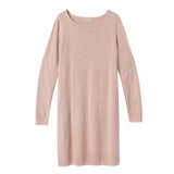 カシミアタッチニットワンピース