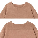 バルーンスリーブニットトップス