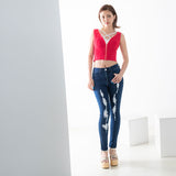 パット入りレースキャミ