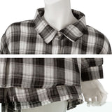 チェック柄2点セットアップ