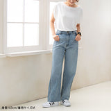 【メール便】フレンチスリーブニットソートップス