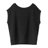 【メール便】フレンチスリーブニットソートップス