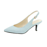 スリングバックポインテッドトゥーパンプス