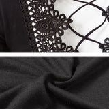 【メール便】バックセクシー開き半袖カットソー