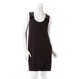 ノースリーブレース切替ワンピース