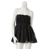 バラレースベアシフォンブラウス