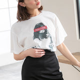 ビッグシルエットプリントゆるTシャツ