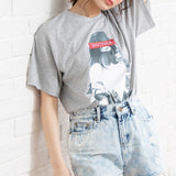 ビッグシルエットプリントゆるTシャツ
