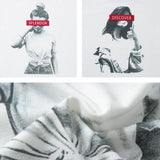 ビッグシルエットプリントゆるTシャツ