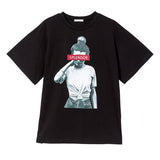 ビッグシルエットプリントゆるTシャツ