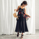 【メール便】フェアリーシフォンイレヘムキャミソール