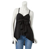 【メール便】フェアリーシフォンイレヘムキャミソール