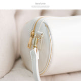 チェーンディテイルサークルボストンショルダーバッグ