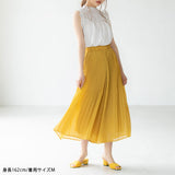 プリーツワイドパンツ