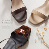 スクエアトゥレディライクサンダル