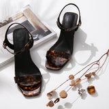 スクエアトゥレディライクサンダル