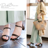 スクエアトゥレディライクサンダル