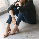 スクエアトゥレディライクサンダル