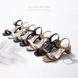 スクエアトゥレディライクサンダル