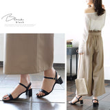 スクエアトゥレディライクサンダル