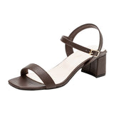 スクエアトゥレディライクサンダル