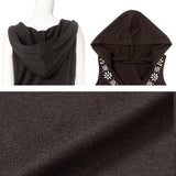 ビジュー付きノースリーブワンピース