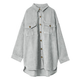 コーデュロイCPOシャツ