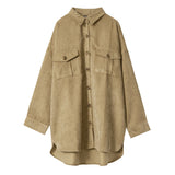 コーデュロイCPOシャツ