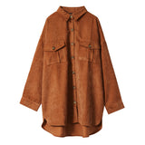 コーデュロイCPOシャツ