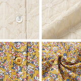 【メール便】前後2WAYスクエアネックパフスリブラウス