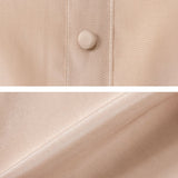 【メール便】ビッグカラーペプラムブラウス