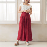 ドットタックワイドパンツ