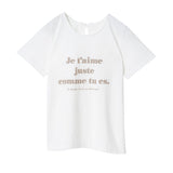 【メール便】メッセージロゴTシャツ