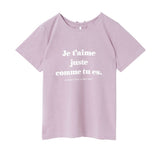 【メール便】メッセージロゴTシャツ