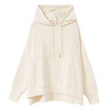 オーバーサイズサイドスリットパーカー