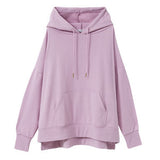 オーバーサイズサイドスリットパーカー