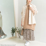 フィッシュテールスウェットチュニックワンピース