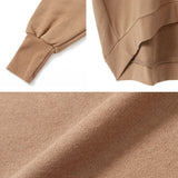 フィッシュテールスウェットチュニックワンピース