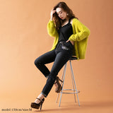 ビジューポケットスキニーデニム