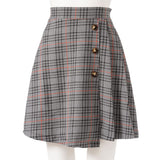 サイドプリーツアシンメトリースカート