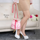 チェーンリング巾着ショルダーバッグ