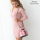 チェーンリング巾着ショルダーバッグ