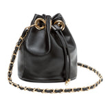 チェーンリング巾着ショルダーバッグ