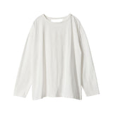 コットン100%バックオープン&ツイストトップス