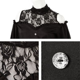 チェック柄レースプチハイフリルドッキングワンピース